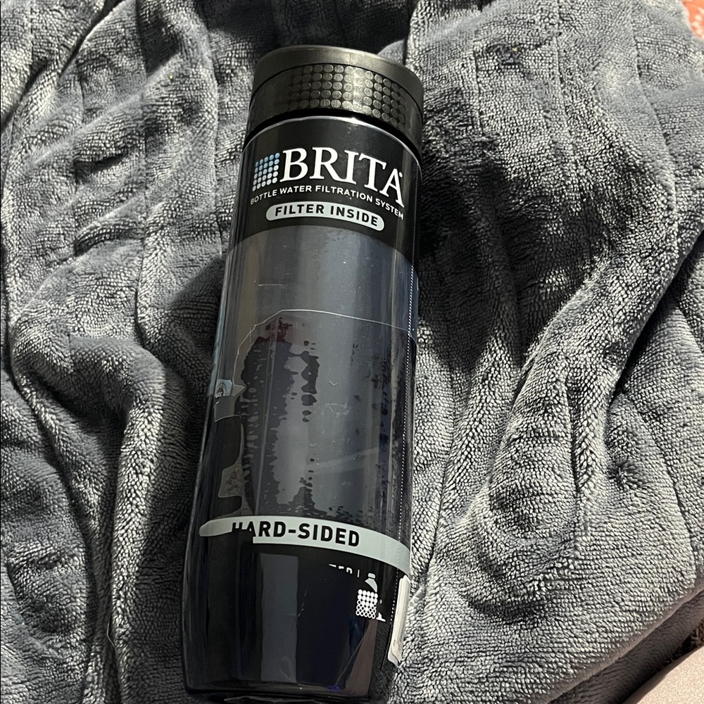 Brita Black Hard-Sided Water Bottle